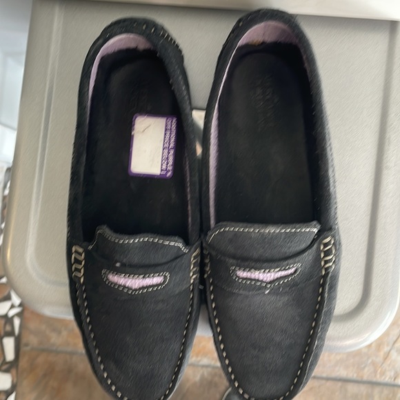 Mercanti Fiorentini Navy & Lavender Driving Moccasin - Picture 6 of 9